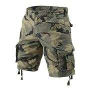 Men’s Multi-Pocket Camo Cargo Shorts