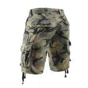 Men’s Multi-Pocket Camo Cargo Shorts