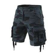 Men’s Multi-Pocket Camo Cargo Shorts