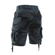 Men’s Multi-Pocket Camo Cargo Shorts