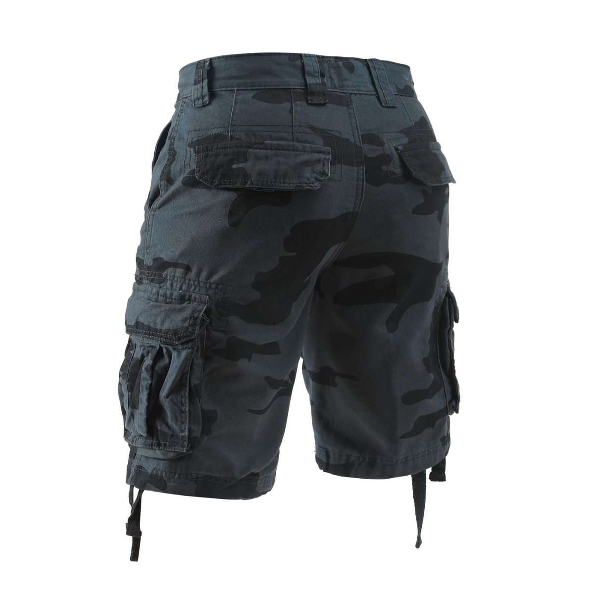 Men’s Multi-Pocket Camo Cargo Shorts