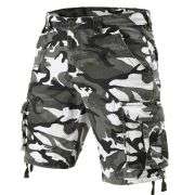 Men’s Multi-Pocket Camo Cargo Shorts