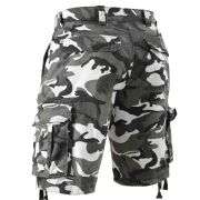 Men’s Multi-Pocket Camo Cargo Shorts