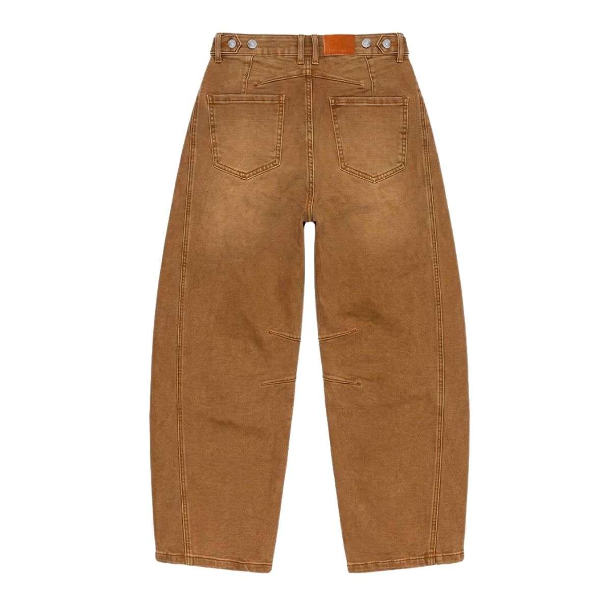 High Waisted Barrel Leg Jeans