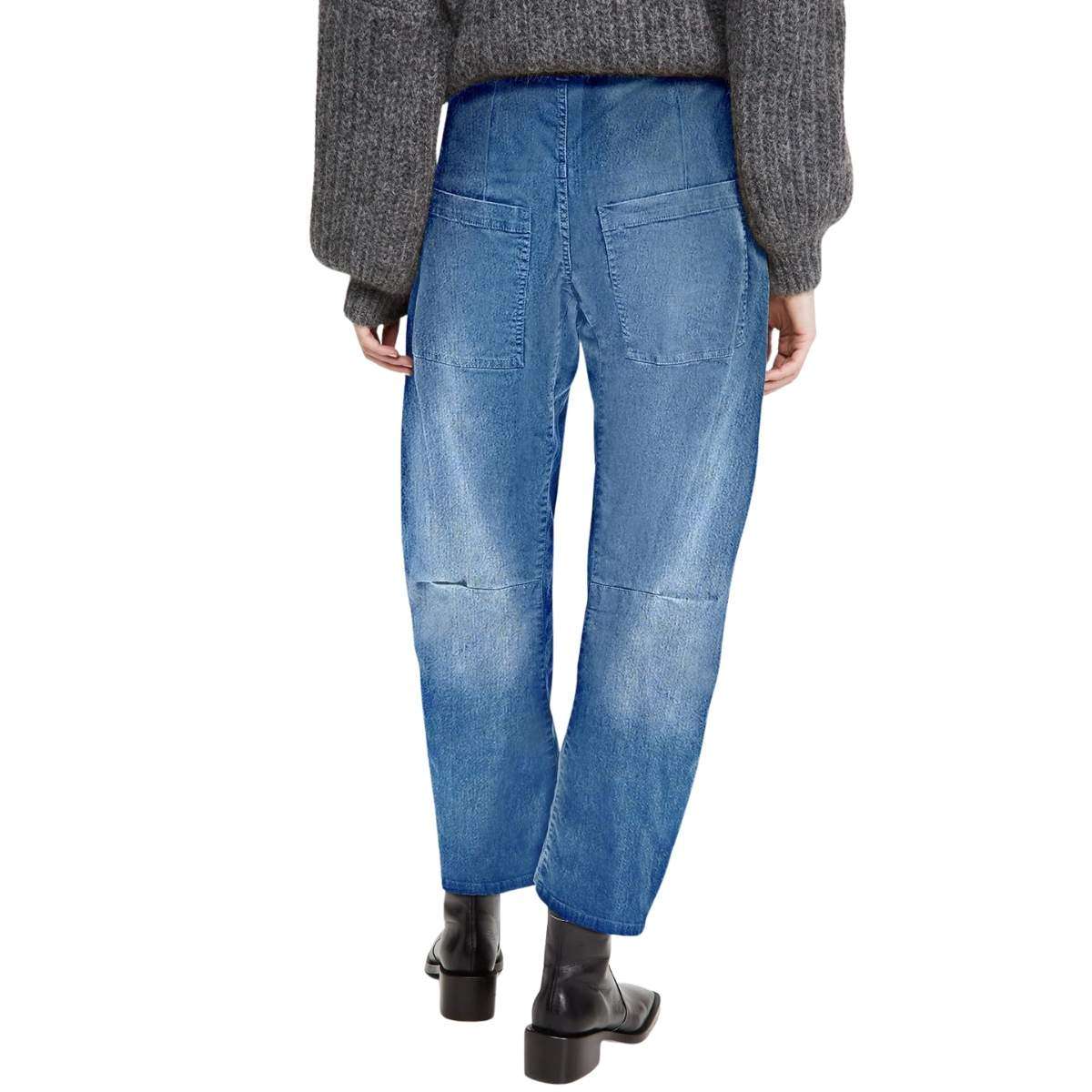 Vintage High Waisted Barrel Jeans