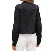 Women’s Tie-Front Denim Shirt