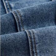 Women’s AsymmetricalSquare Neck Zip Back Denim Corset Crop Top