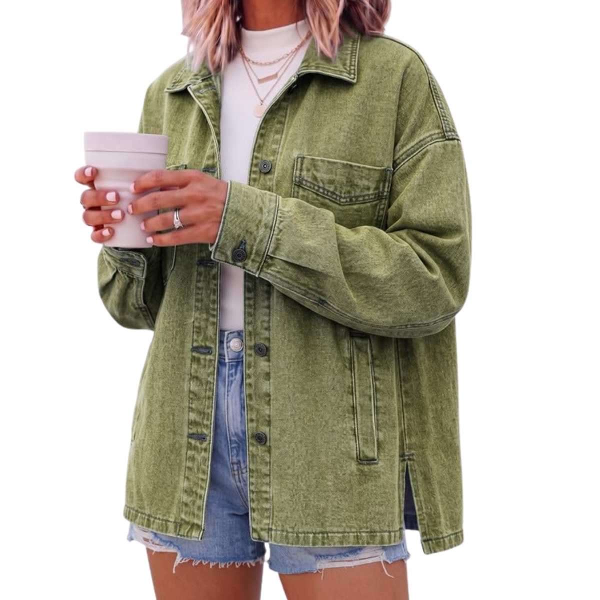 Women’s Oversized Denim Jacket