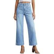 Women’s Cropped Wide Leg Jeans