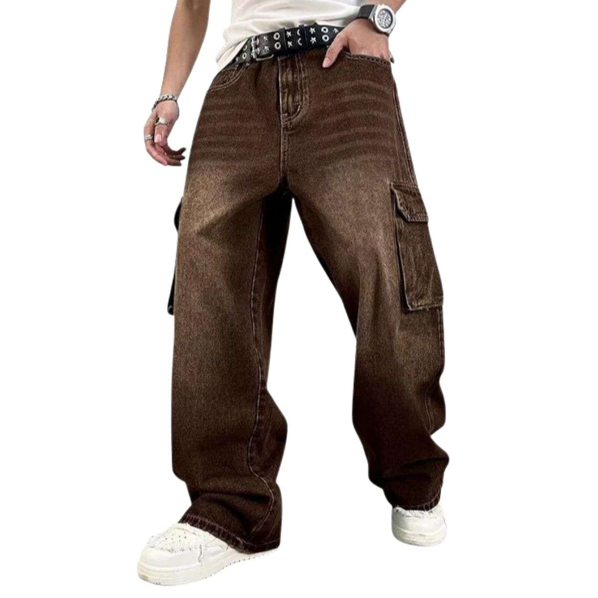 Men’s Y2K Baggy Cargo Jeans
