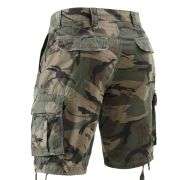 Men’s Multi-Pocket Camo Cargo Shorts