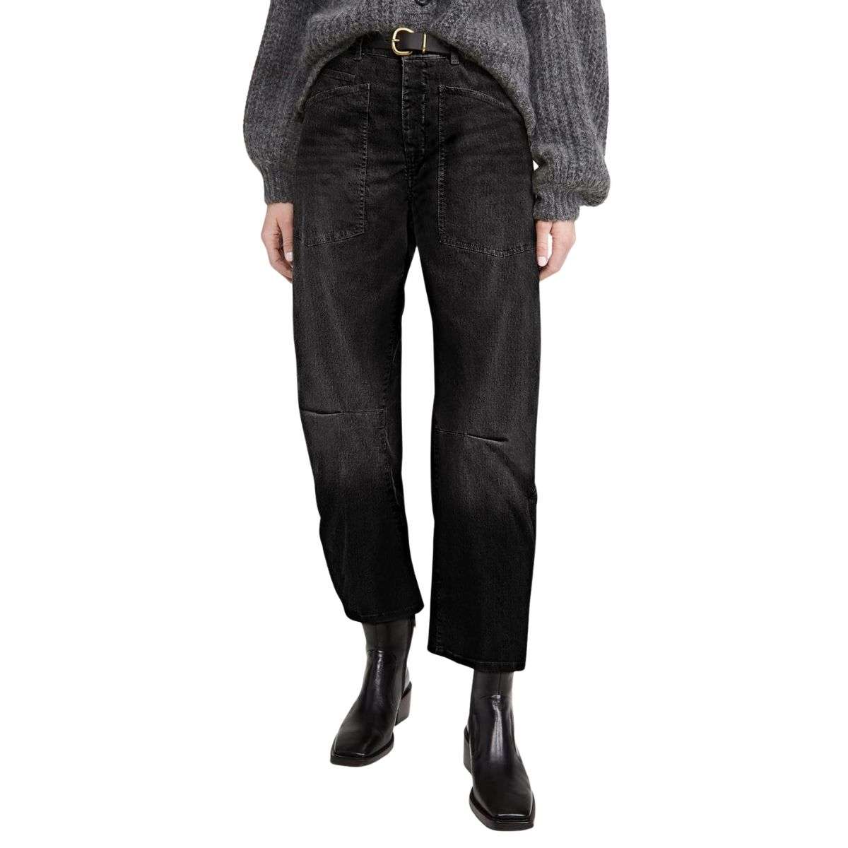 Vintage High Waisted Barrel Jeans