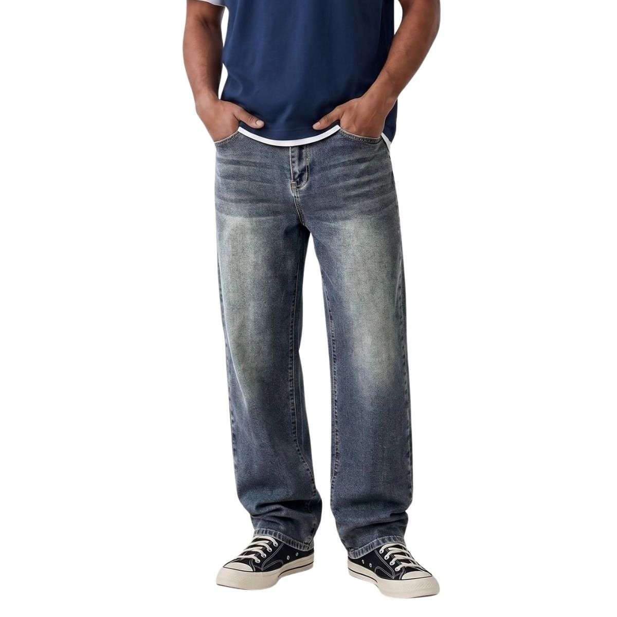 Men’s Y2K Hip Hop Skater Baggy Jeans