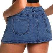Y2K Low Rise Denim Mini Skort