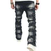 Ashen Distressed Denim Jeans