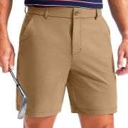 Men’s Stretch Quick-Dry Hybrid Golf Shorts
