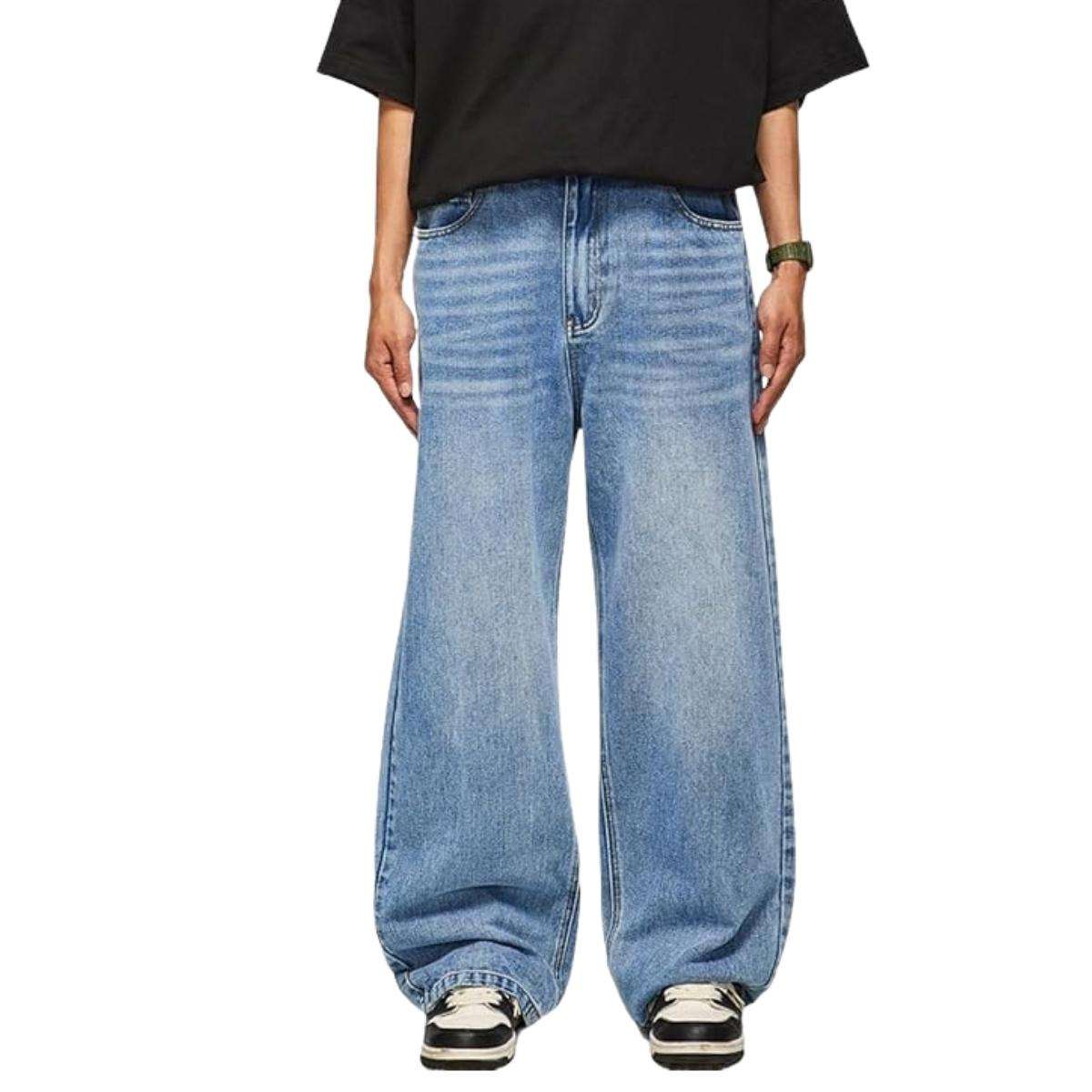 Men’s Y2K Skater Style Baggy Jeans