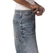 Women’s Barrel Wide Leg Cuffed Jeans
