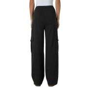Mid Rise Pockets Straight Leg Casual Cargo Jeans