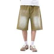 Men’s Vintage Y2K Streetwear Style Baggy denim shorts