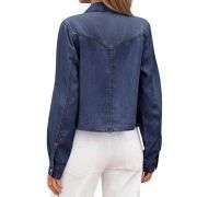 Women’s Tie-Front Denim Shirt