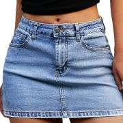 Women’s Stretch Denim Mini Skort