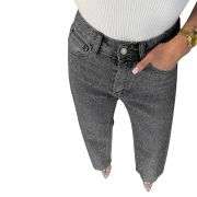 Y2K High Waisted  Stretch Rhinestone Wide Leg Jeans