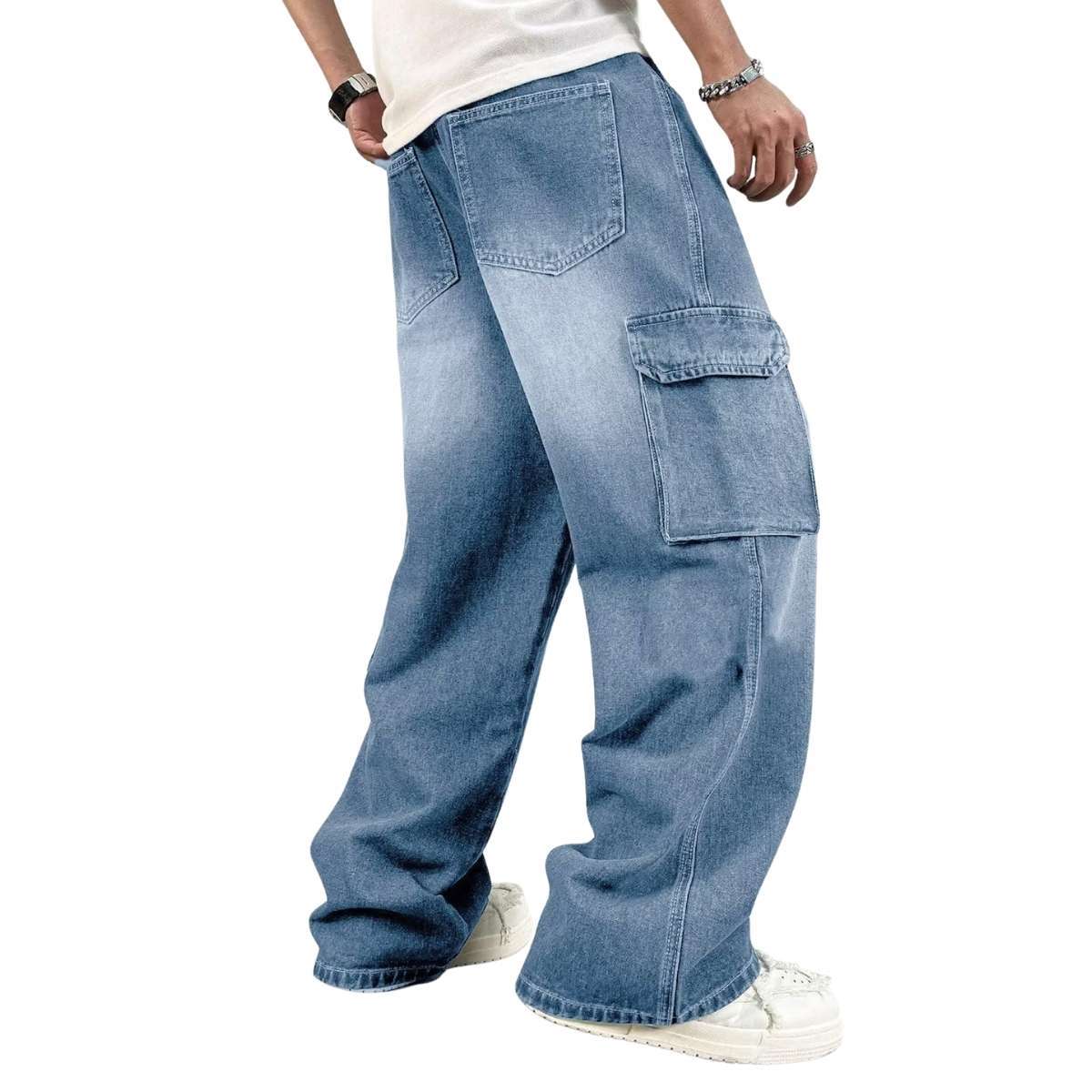 Men’s Y2K Baggy Cargo Jeans