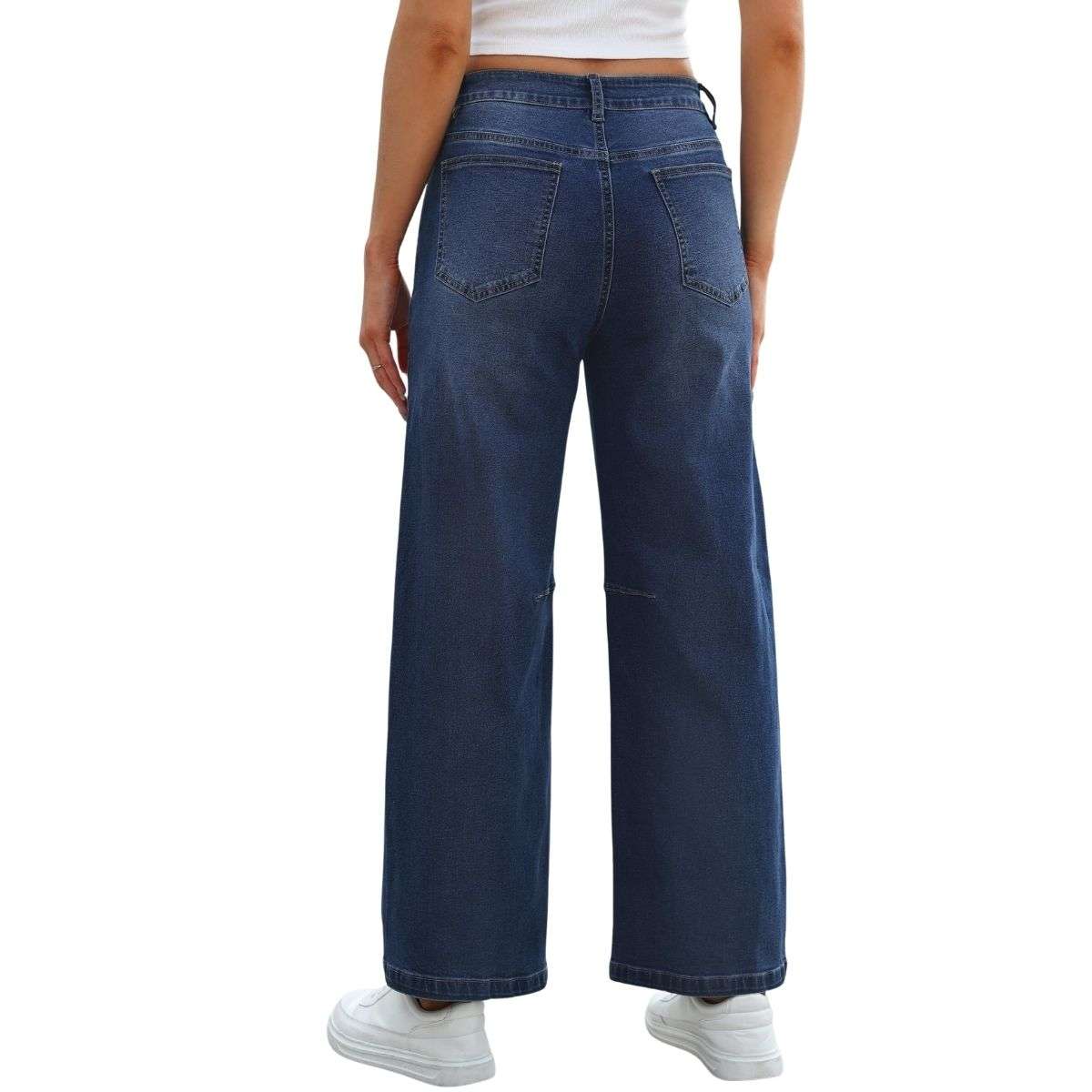 Y2K Mid Rise Barrel Jeans