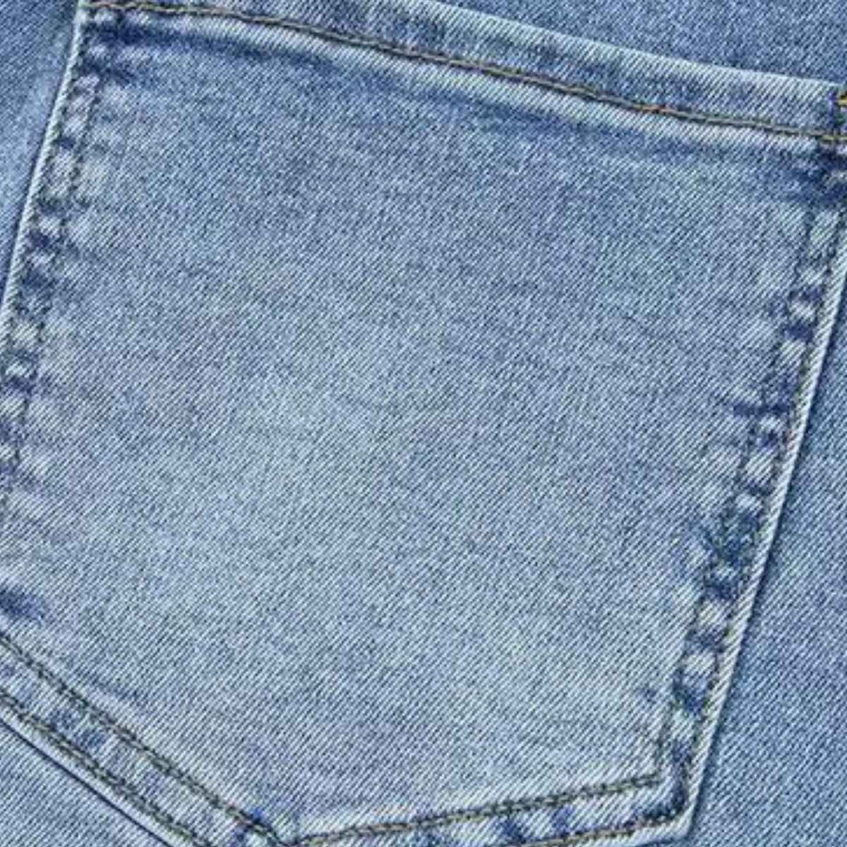 Vintage Flowy A-Line Long Jean Skirt