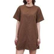 Women’s Summer Pockets Denim Mini Dress