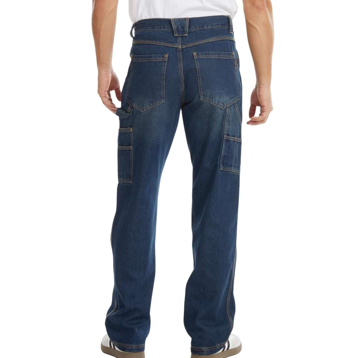 Men’s Utility Pockets & Hammer Loop Carpenter Work Pants