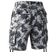 Men’s Multi-Pocket Camo Cargo Shorts