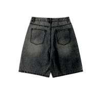 Men’s Vintage Y2K Streetwear Style Baggy denim shorts