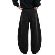 Men’s Y2K Relaxed Fit Wide Leg Skater Streetwear Barrel Baggy Jeans