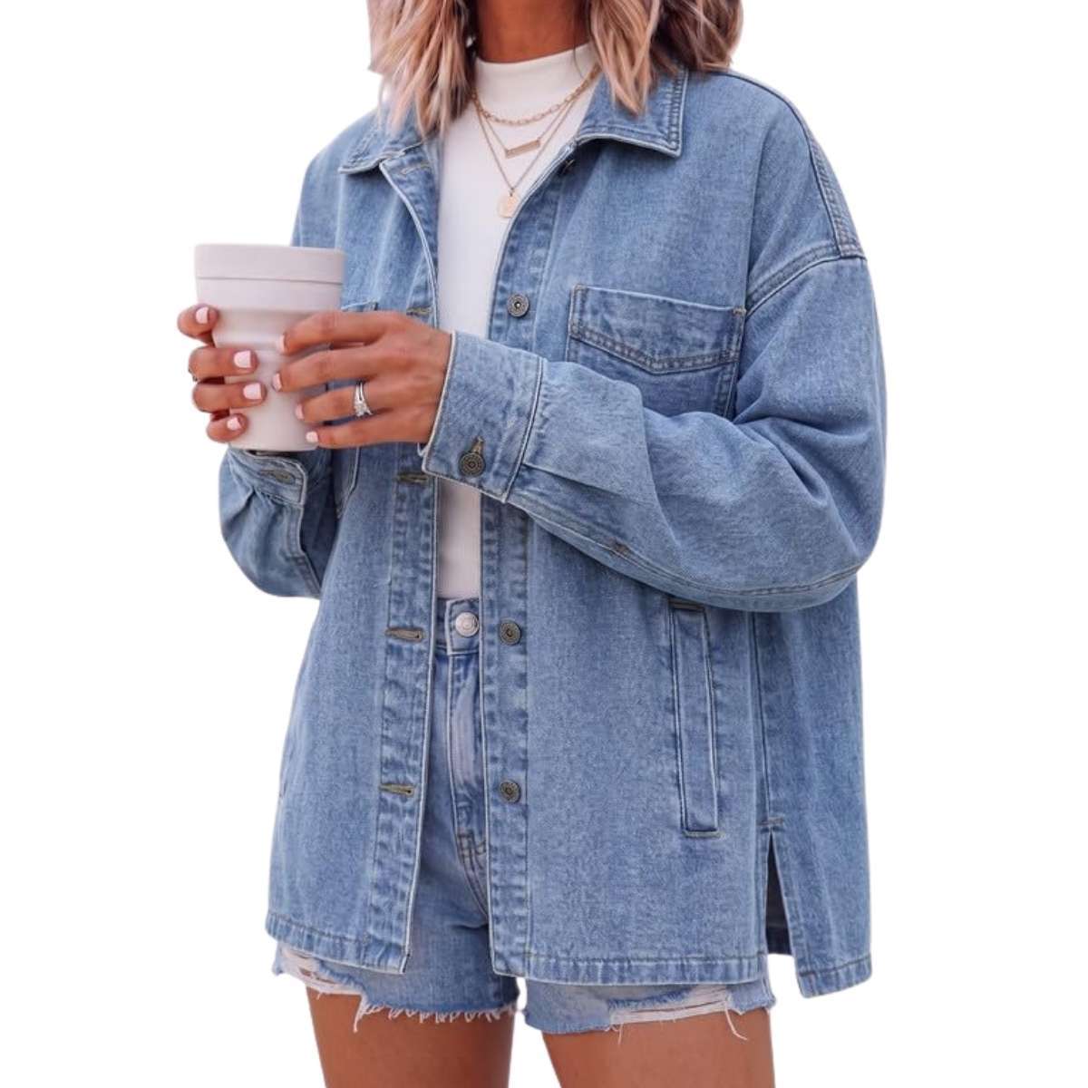 Women’s Oversized Denim Jacket
