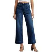 Women’s Cropped Wide Leg Jeans