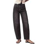 Relaxed Fit High Waisted Barrel Jeans