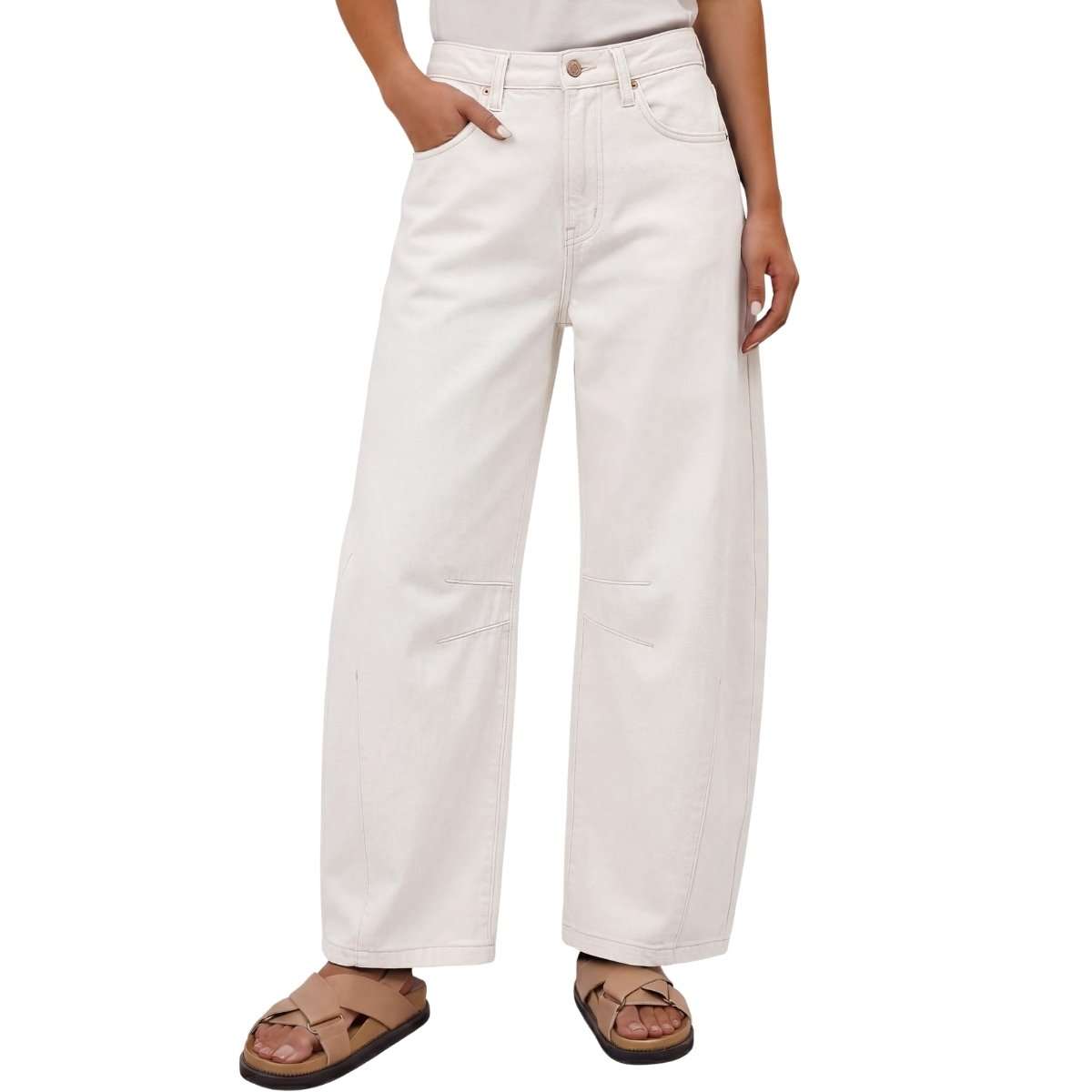 Y2K Mid Rise Barrel Jeans