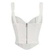 Women’s Denim Corset Tank Top
