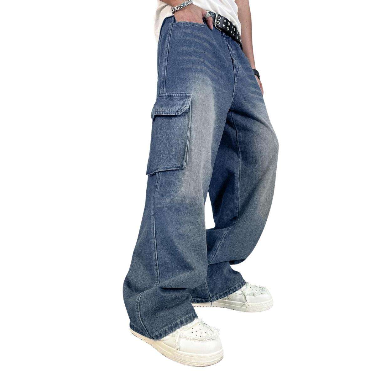 Men’s Y2K Baggy Cargo Jeans