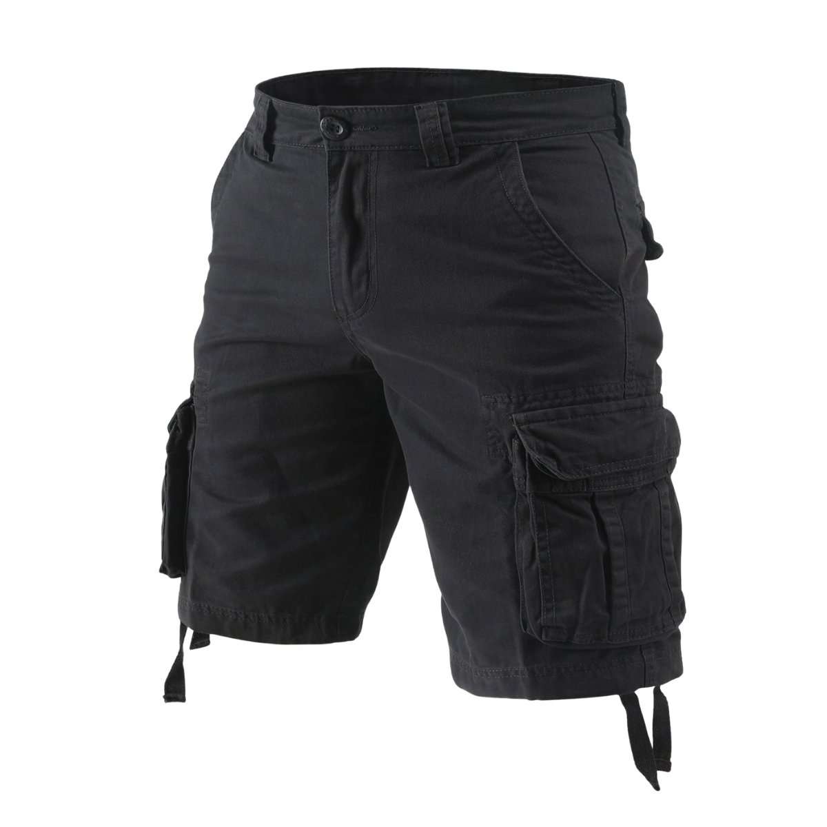 Men’s Multi-Pocket Camo Cargo Shorts