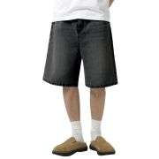 Men’s Vintage Y2K Streetwear Style Baggy denim shorts