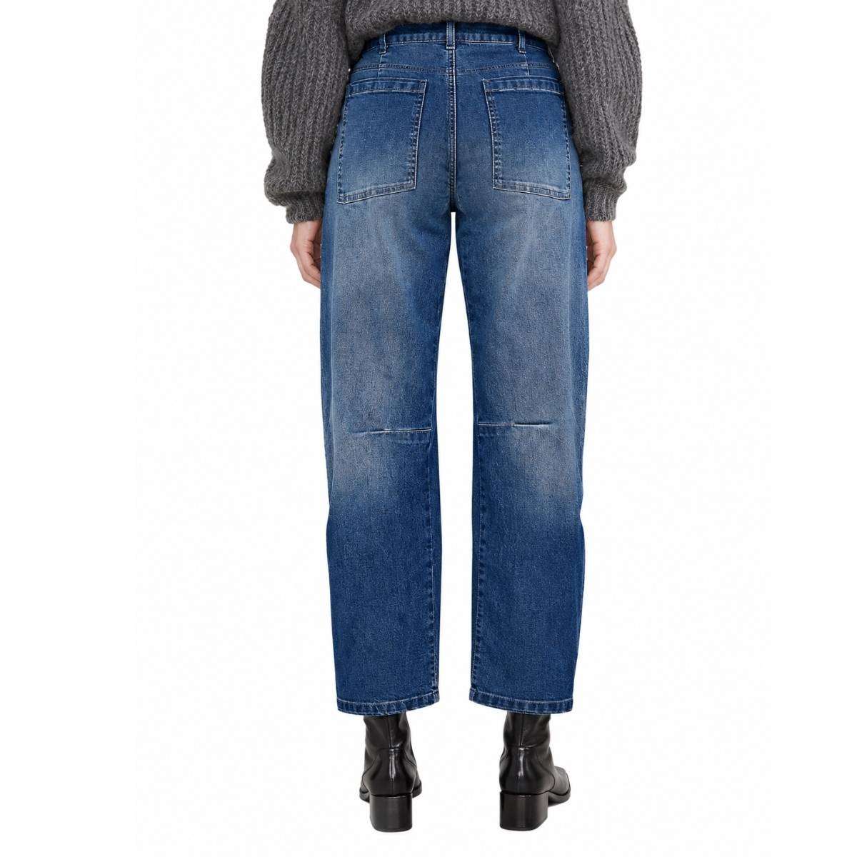 Vintage High Waisted Barrel Jeans