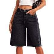 Women’s Casual Denim Bermuda Shorts