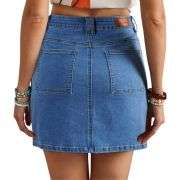 Women’s High Waist Denim Mini Skirt