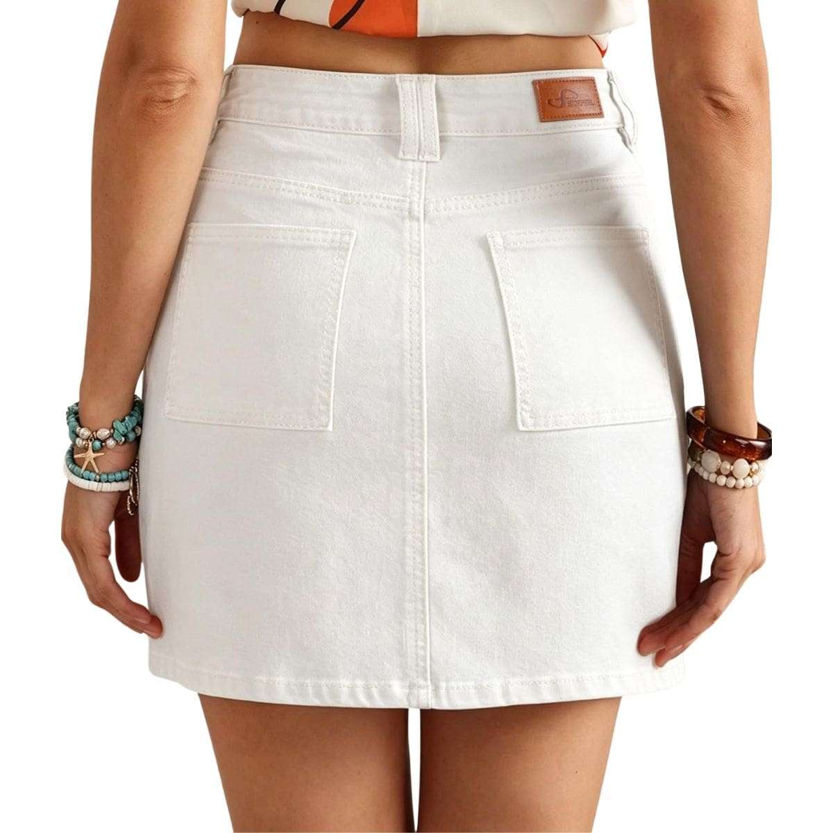 Women’s High Waist Denim Mini Skirt