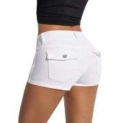 Women’s Low Rise Y2K Stretch Denim Shorts