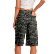 Women’s Casual Denim Bermuda Shorts