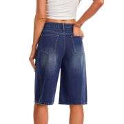 Women’s Casual Denim Bermuda Shorts